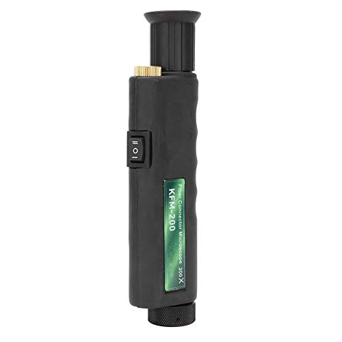Fiber Lupe, Handheld Optical Fiber Microscope Mini 200X 400x Vergrößerung 2,5 mm Adapter mit einer vielseitigen Adapterschnittstelle zur Prüfung der polnischen Qualität Fiber Lupe, Handheld Optical Fiber Microscope Mini 200X 400x Vergrößerung 2,5 mm Adapter mit einer vielseitigen Adapterschnittstelle zur Prüfung der polnischen Qualität von Tyenaza