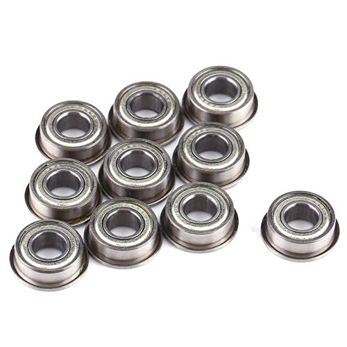Lagerstahl 10 Stück Lager Stahllager Mini Lager Flanschkugellager Doppelt abgeschirmtes Lager für Elektromotor 3D Drucker Quadcopter oder Modell Lagerstahl 10 Stück Lager Stahllager Mini Lager Flanschkugellager Doppelt abgeschirmtes Lager für Elektromotor 3D Drucker Quadcopter oder Modell von Tyenaza