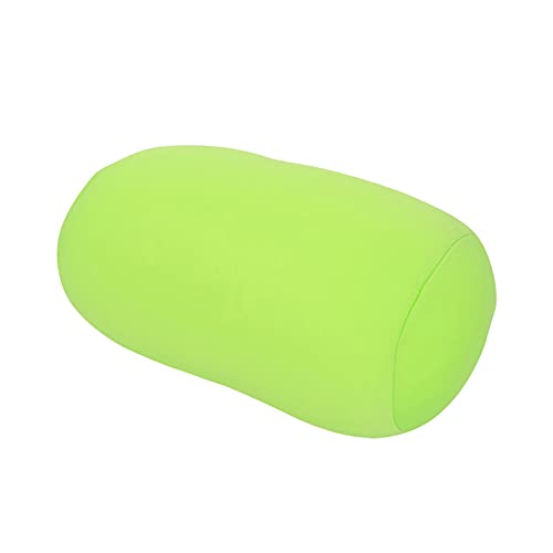Mikroperlen Kissen Pillows for Sleeping nackenrolle, Reisen Zuhause Schlaf Nackenstütze Komfortabel Schützen Sie die Halswirbelsäule(Green) von Tyenaza