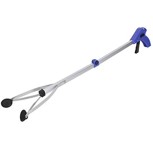 Picker Upper Stick, Garbage Picker Folding Trash Grabber für Gartenlaubabfallaufnahme(Blau) von Tyenaza