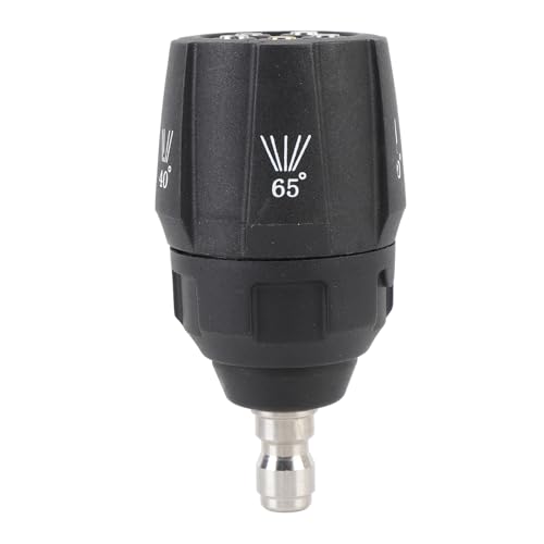 Pressure Washer Nozzle, 5 in 1 Quick Change Over Spray Nozzle, Adjustable High Power Washer Nozzle Tips von Tyenaza