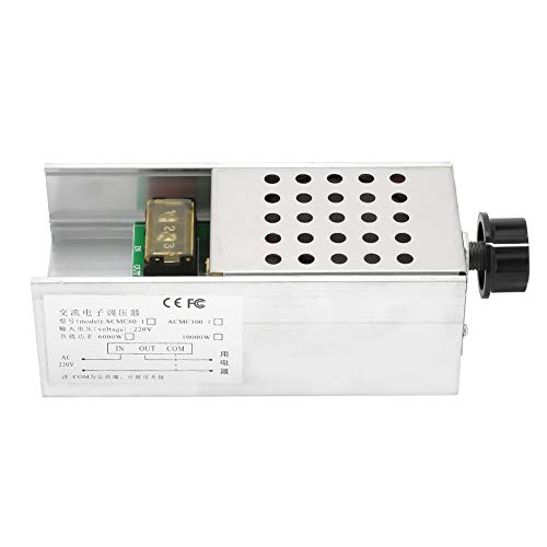 Spannungsregler SCR Elektrischer Dimmer Drehzahlregler 6000W AC 220V für Widerstandslast von Tyenaza