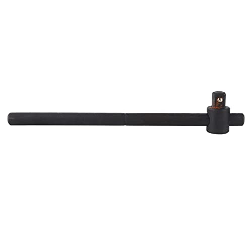 Gelenkgriff mit Gleitstück, 1/2 Zoll Breaker Bar T-Griff Steckschlüssel Schwerlaststahl mit ergonomischem Design, Gelenkgriff Heavy Duty Stahl für Autoreparaturwerkzeuge von Tyenaza