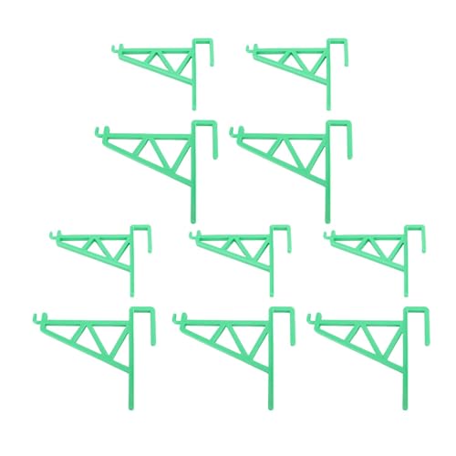 Tyenaza 10pcs Imkere -Halterung Rack, Plastik Bienenstockrahmenhalter Stand Bienenzuchtausrüstung Imkere Tool für Imkere für Imker (Grün) von Tyenaza