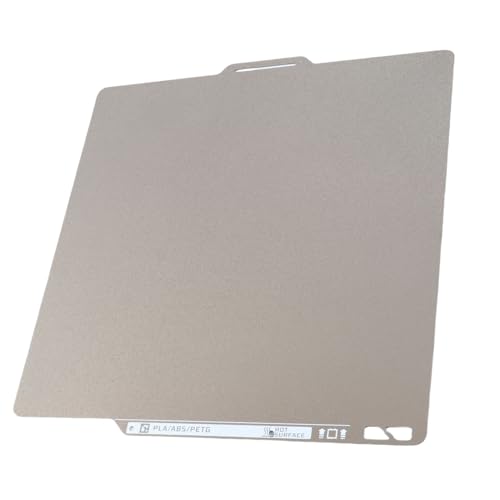 Tyenaza 257 x 257 mm 3D -Drucker Pei Build Plate Strong Adhäsion doppelseitiges Druckbett für p1s a1 von Tyenaza