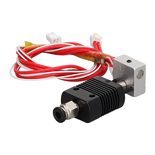 Tyenaza 3D Printer Extruder Hotend Direct Drive Extruder Heating End with 100K Ohm Temperature Thermistor 24V 30W von Tyenaza