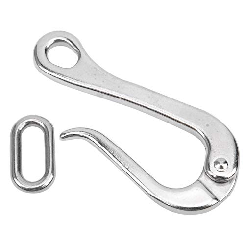 Tyenaza 4 Inch Spring Snap Hook 304 Stainless Steel Quick Link Lock Fastner Hook for Boating and Heavy Duty Use Tyenaza 4 Inch Spring Snap Hook 304 Stainless Steel Quick Link Lock Fastner Hook for Boating and Heavy Duty Use von Tyenaza