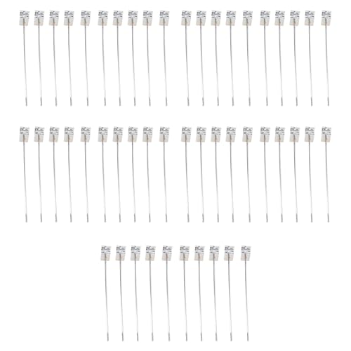Tyenaza 50 Stück Lamellenwandhaken, Schlitzbretthaken, 20 cm, 3,3 Mm Aluminiumlegierung, Lamellenwandhaken Für Zuhause, Einkaufszentrum von Tyenaza