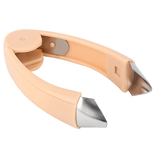 Tyenaza Ananas-Clip, Ananas-Clip, Ananas-Schäler, V-förmig, Obst-Gemüse-Messer, Küchenhelfer(Orange) von Tyenaza