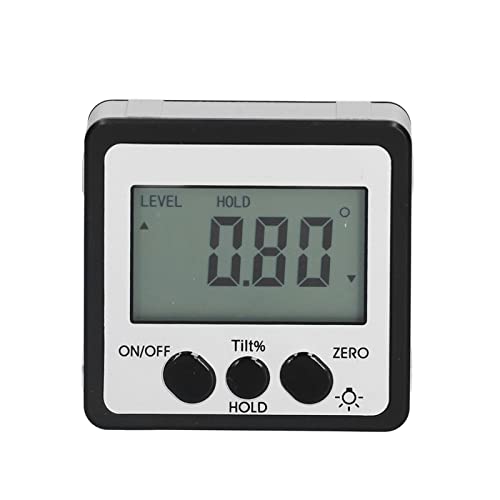 Tyenaza Digital Level Winkel Messgerät, digitaler Winkelfinder LCD -Display -Neigungsmesser auf Holzbearbeitungsmessgeräte 4x90 ° Tyenaza Digital Level Winkel Messgerät, digitaler Winkelfinder LCD -Display -Neigungsmesser auf Holzbearbeitungsmessgeräte 4x90 ° von Tyenaza