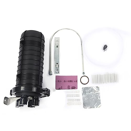 Tyenaza Faser -Spleiß -Gehäusebox, Faserspleißgehäuse IP68 wasserdichte vertikale Kappe Faseranschluss Box (96 Kerne) von Tyenaza