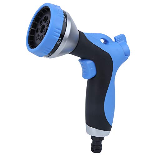 Tyenaza Gartenschlauchdüse, multifunktionale Gartenspritze, Schlauchsprühdüse, Hochdruck-Schlauchdüsensprühgerät mit einstellbaren Bewässerungsmustern für Gartenbewässerung, von Tyenaza