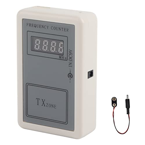 Tyenaza Handheld Digital Frequenzmesser Zähler Wireless Fernbedienungstester Werkzeuge für elektrische Türsteuerungs -Autoalarm Garage Zugangskontrolle von Tyenaza