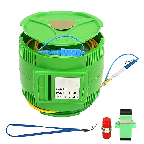 Tyenaza OTDR -Startkabel -Kabelbox -Glasfaser Elminator SM Singlemode SCUPC zum LCUPC -Testwerkzeug (300M) von Tyenaza