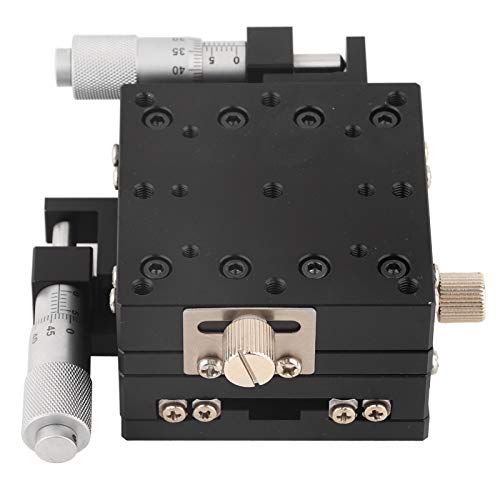 Tyenaza SEMY60‑AS Mikrometer-Translationstisch, manuelle XY-Schiebetisch-Trimmplattform, Kreuzrollen-Gleit-Lineartisch 60 * 60 * 40 mm für optische Experimente in der Mikroskopie Tyenaza SEMY60‑AS Mikrometer-Translationstisch, manuelle XY-Schiebetisch-Trimmplattform, Kreuzrollen-Gleit-Lineartisch 60 * 60 * 40 mm für optische Experimente in der Mikroskopie von Tyenaza