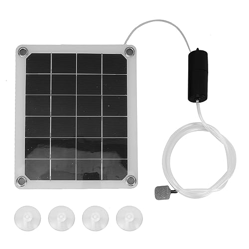 Tyenaza Solar-Teichbelüfter, wasserdichte 20 W geräuschlose Solar-Aquarium-Luftpumpe mit Luftblasensteinen für Fischteich, Stauseen, Hydrokultur Tyenaza Solar-Teichbelüfter, wasserdichte 20 W geräuschlose Solar-Aquarium-Luftpumpe mit Luftblasensteinen für Fischteich, Stauseen, Hydrokultur von Tyenaza