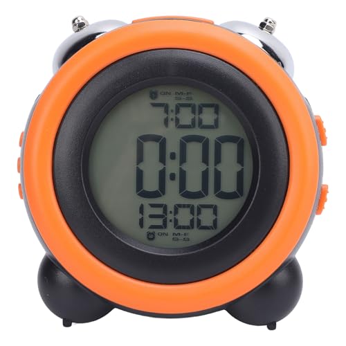 Tyenaza Vibrating Alarm Clock with Bed Shaker Portable Digital Alarm Clock with LED Display for Heavy Sleepers von Tyenaza