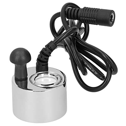 Ultraschall Nebler, Edelstahl Mist Maker Fogger Metallzerstäuber, Nebelmaschine mit Ersatz Zerstäuberscheiben, Kunststoff Ultraschall Vernebler für Teich, Aquarium, Garten, Halloween Pumpkin von Tyenaza