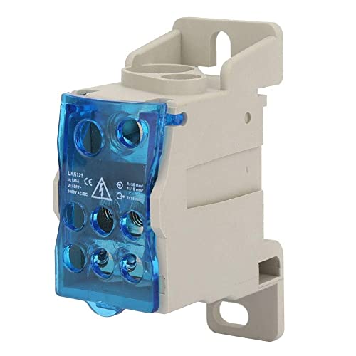 Verteilerkasten UKK-125A DIN Schienen Klemmenblock Abzweigklemme Elektrischer Kabelverbinder Universal Din Rail Terminal Block for Elektrotechnik-Verteilerschränke Verteilerkasten UKK-125A DIN Schienen Klemmenblock Abzweigklemme Elektrischer Kabelverbinder Universal Din Rail Terminal Block for Elektrotechnik-Verteilerschränke von Tyenaza