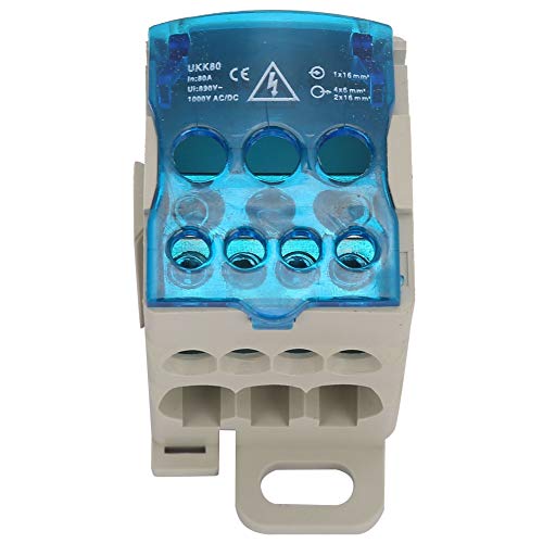 Verteilerkasten, UKK-80A Abzweigklemme Hutschienen Klemmen Hauptleitungsabzweigklemme Verteilerkasten Klemmleisten, Elektrokabelanschluss Universal Power Junction Box Verteilerkasten, UKK-80A Abzweigklemme Hutschienen Klemmen Hauptleitungsabzweigklemme Verteilerkasten Klemmleisten, Elektrokabelanschluss Universal Power Junction Box von Tyenaza