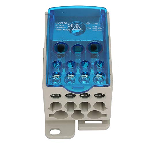 Verteilerkasten, UKK-250A Abzweigklemme Hutschienen Klemmen Verteilerkasten Elektrokabelanschluss Universal Power Junction Box Verteilerklemme Klemmblock Hutschiene Verteilerkasten, UKK-250A Abzweigklemme Hutschienen Klemmen Verteilerkasten Elektrokabelanschluss Universal Power Junction Box Verteilerklemme Klemmblock Hutschiene von Tyenaza