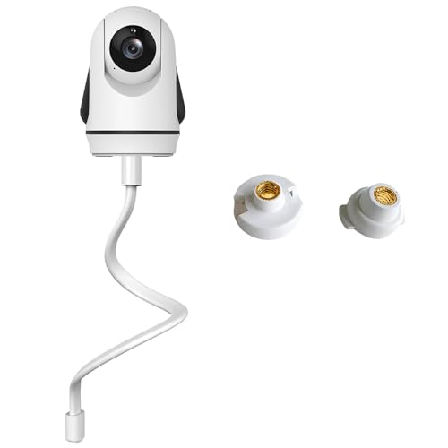 Flexible Babyphone-Halterung, kompatibel mit HelloBaby HB65/HB6550/HB6558/HB66/HB248, ANMEATE SM935E/SM650 Babyphone, Babykamera-Halterung, Babyphone-Clip-Halterung ohne Werkzeug oder Wandschäden von Tyeyober