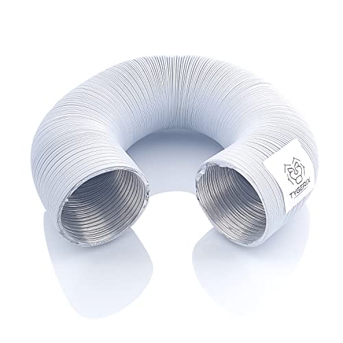 TYGERIX Flexibles Aluminiumrohr Ø 60 mm weiß | ausziehbar bis 1,2 Meter | Hohe Hitzebeständigkeit bis 250°C | mehr Dicke und mehr Festigkeit TYGERIX Flexibles Aluminiumrohr Ø 60 mm weiß | ausziehbar bis 1,2 Meter | Hohe Hitzebeständigkeit bis 250°C | mehr Dicke und mehr Festigkeit von Tygerix