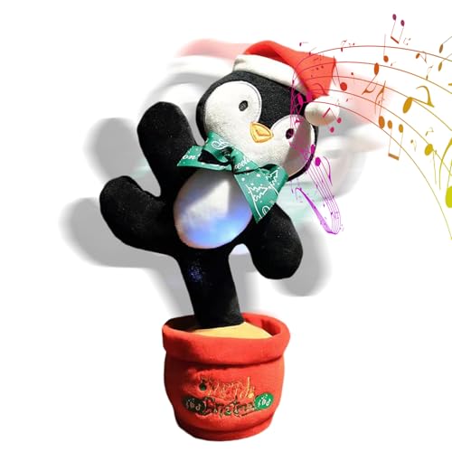 Tyinerc Elektrischer Weihnachtsbaum Tanz Musik Spielzeug | Elektrische Singende Leuchtende Weihnachtsbaum Figur - Saisonale Deko Für Schlafzimmer Thanksgiving Feiertag Geburtstag von Tyinerc