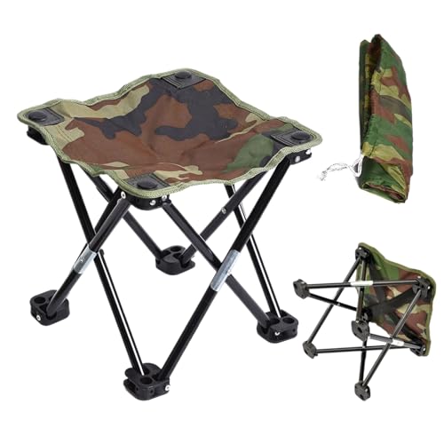 Tyinerc Folding Stool - Ausziehbarer Stuhl,Rutschfester Klapphocker Für Picknick Garten Bergwandern Reisen Outdooraktivitäten Tyinerc Folding Stool - Ausziehbarer Stuhl,Rutschfester Klapphocker Für Picknick Garten Bergwandern Reisen Outdooraktivitäten von Tyinerc