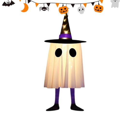 Tyinerc Halloween Baumdekoration | Beleuchtete Gespenster Deko Für Garten - Halloween Deko Gruseldekoration Für Vorgarten Wand Tür Wohnzimmer Fenster Terrassen Tyinerc Halloween Baumdekoration | Beleuchtete Gespenster Deko Für Garten - Halloween Deko Gruseldekoration Für Vorgarten Wand Tür Wohnzimmer Fenster Terrassen von Tyinerc
