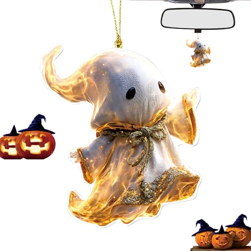 Tyinerc Halloween Geist Acryl Deko | Acryl Geister Deko 2D - Outdoor Dekoration Für Herbstfest Haus Küche Hexenbüros Innenbereich Außenbereich Tyinerc Halloween Geist Acryl Deko | Acryl Geister Deko 2D - Outdoor Dekoration Für Herbstfest Haus Küche Hexenbüros Innenbereich Außenbereich von Tyinerc