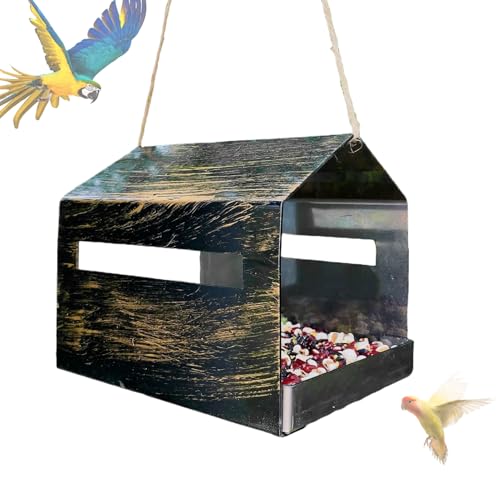 Tyinerc Vogelfutterstelle Für Draußen | Kolibri Futterautomat,Hängbarer Futterhaus Dekoration Für Außenbereiche Terrasse Camping Park Teich Wildvögel Tyinerc Vogelfutterstelle Für Draußen | Kolibri Futterautomat,Hängbarer Futterhaus Dekoration Für Außenbereiche Terrasse Camping Park Teich Wildvögel von Tyinerc