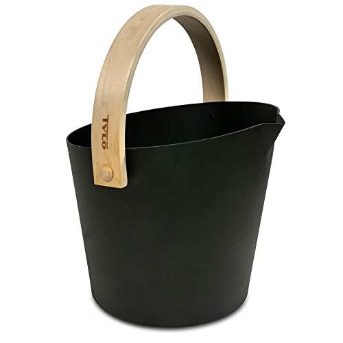 Tylö Saunakübel Brilliant Black, gefertigt aus eloxiertem und sandgestrahltem Aluminium Tylö Saunakübel Brilliant Black, gefertigt aus eloxiertem und sandgestrahltem Aluminium von Tylö