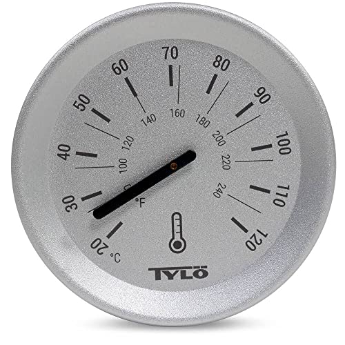 Tylö Thermometer Brilliant Silver Grey von Tylö