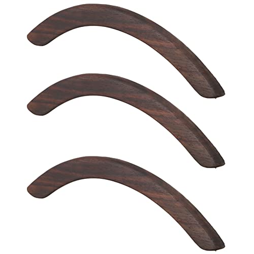 Tynmoel 3X Rosewood Figured Solid Gitarren Armlehne Teile & Zubehör für 39-41 Akustik Gitarre von Tynmoel
