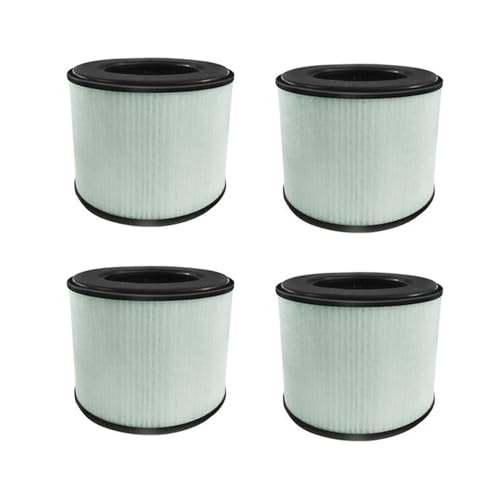 Tynmoel Ersatz-HEPA-Filter, kompatibel mit PARTU BS-08, 3-in-1-Filtration, hocheffizienter Aktivkohle-HEPA-Filter, 4 Stück Tynmoel Ersatz-HEPA-Filter, kompatibel mit PARTU BS-08, 3-in-1-Filtration, hocheffizienter Aktivkohle-HEPA-Filter, 4 Stück von Tynmoel