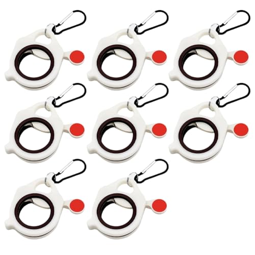 Tynmoel Kabelbinder-Organizer, Kabelbinder-Organizer-Halter, Leuchtet im Dunkeln, Effiziente Lösung, 8 Stück von Tynmoel