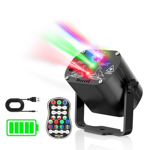 Tyonto Wireless Disco Ball Party Light 4500mAh 60 Olika Mönster Strobe Effekt Batteri Musikstyrt Disco Light Party Light Med Fjärrkontroll och 2M USB för Familj Barn Party Club Tyonto Wireless Disco Ball Party Light 4500mAh 60 Olika Mönster Strobe Effekt Batteri Musikstyrt Disco Light Party Light Med Fjärrkontroll och 2M USB för Familj Barn Party Club von Tyonto