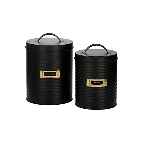 Typhoon Otto Black 2er-Set Vorratsdosen von Typhoon