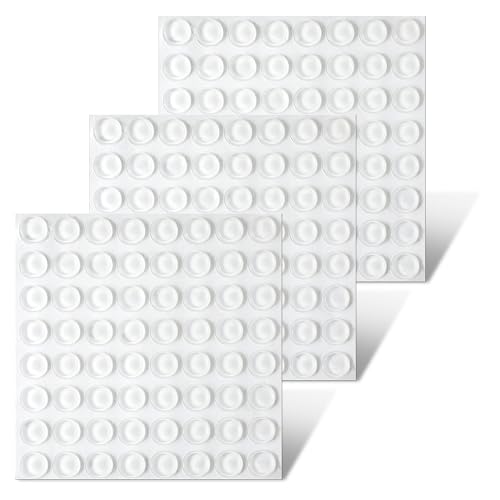 Tyqour 192 Stück Transparente Gummifüße Selbstklebend, Selbstklebend Gummipuffer, Türpuffer Transparent Möbelpuffer Anschlagpuffer Schutzpuffer Pads für Türen Schränke Möbel Schubladen Tyqour 192 Stück Transparente Gummifüße Selbstklebend, Selbstklebend Gummipuffer, Türpuffer Transparent Möbelpuffer Anschlagpuffer Schutzpuffer Pads für Türen Schränke Möbel Schubladen von Tyqour