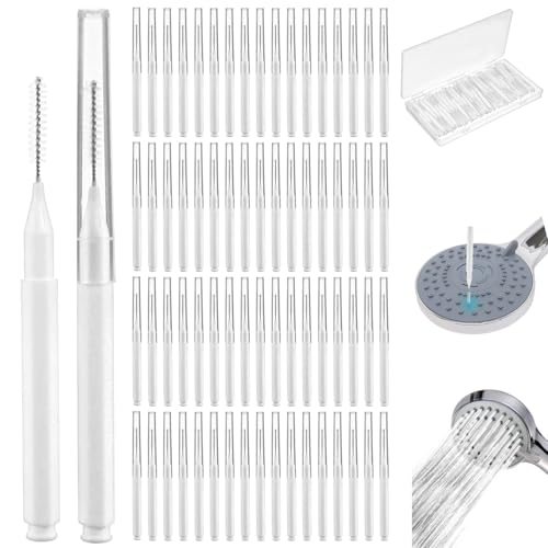 Tyqour 70 Stück Duschkopf Reinigungsbürste Mini Duschkopf Reiniger Werkzeuge Multifunktionale Spaltreinigung Bürste Nylon Anti-Verstopfungs Reinigungsbürste Fensterschlitz für Sprühflaschenloch Tyqour 70 Stück Duschkopf Reinigungsbürste Mini Duschkopf Reiniger Werkzeuge Multifunktionale Spaltreinigung Bürste Nylon Anti-Verstopfungs Reinigungsbürste Fensterschlitz für Sprühflaschenloch von Tyqour