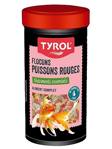 Tyrol | Goldfischflocken | Goldfischfutter | Alleinfutter auf Basis essentieller Nährstoffe | Getreide und pflanzliche Proteinextrakte | 20 g | 100 ml Tyrol | Goldfischflocken | Goldfischfutter | Alleinfutter auf Basis essentieller Nährstoffe | Getreide und pflanzliche Proteinextrakte | 20 g | 100 ml von Tyrol