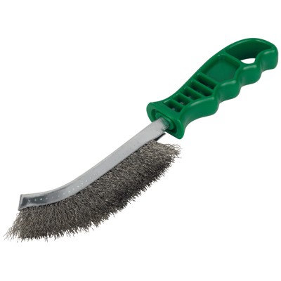 Allzweckbürste 260x10x28mm 1 Reihen/E 0,3mm PREMIUM Edelstahl von Tyrolit
