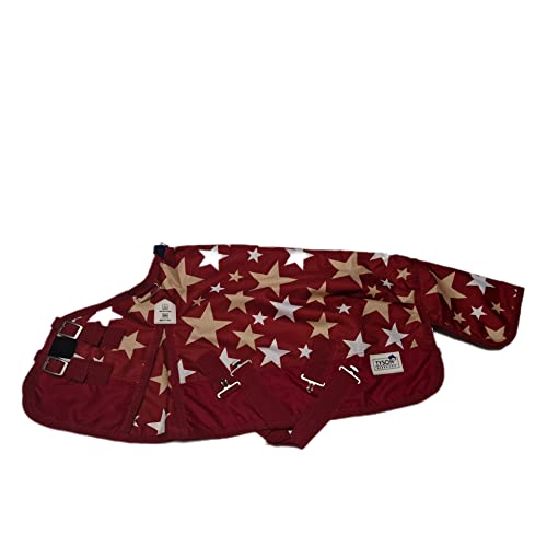 Regendecke Winterdecke Outdoor Decke Weidedecke 65 70 75 80 85 90 95 100 Sterne 0/200 Gr. Minishetty Minipony Mini Shetty Welsh Fleece Thermodecke (200 Gramm Füllung, 95 cm) von Tysons Breeches