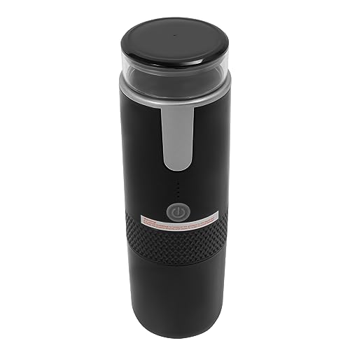 Tyvotrend Tragbare Kaffeemaschine, Kapsel Espressomaschine mit Akku, Wiederaufladbar Espresso Maker Kaffeekapseln, Kaffeepulver und Selbstgemahlenen Kaffee, für Reise Camping von Tyvotrend
