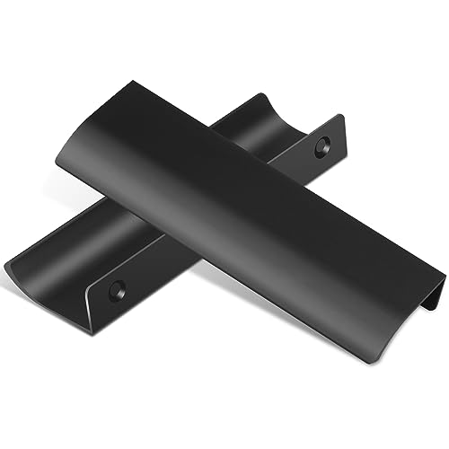 Tyywjw 5 Stück Versteckte Küchengriffe Schwarz 96 mm, Schrankgriffe Möbelgriffe Modernes Möbelgriffe Schubladengriffe Profilgriff Schwarz Aluminium für Küchenschränke, Schublade, Kleiderschrank Tyywjw 5 Stück Versteckte Küchengriffe Schwarz 96 mm, Schrankgriffe Möbelgriffe Modernes Möbelgriffe Schubladengriffe Profilgriff Schwarz Aluminium für Küchenschränke, Schublade, Kleiderschrank von Tyywjw