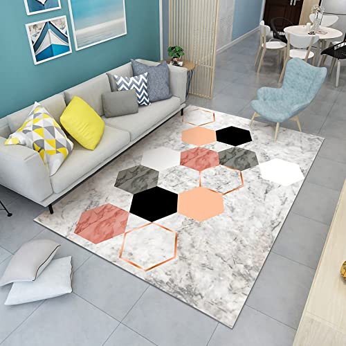 Bodenteppich Balkon Dekoration Gelb Schwarz Grau Geometrie Muster kuschelige teppiche couchtisch deko Teppich 160x230cm Bodenteppich Balkon Dekoration Gelb Schwarz Grau Geometrie Muster kuschelige teppiche couchtisch deko Teppich 160x230cm von Tzvpsu