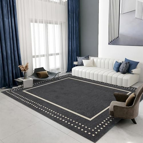 Büro deko Grau Teppich einfachem geometrischen runden Muster Kinder teppiche mädch Balkon Outdoor 140x200cm Büro deko Grau Teppich einfachem geometrischen runden Muster Kinder teppiche mädch Balkon Outdoor 140x200cm von Tzvpsu