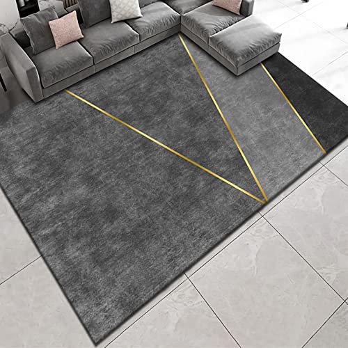 Couchtisch modern Teppich Grau Gelb Einfaches geometrisches Design deko Schlafzimmer Teenager rutschstopp 200x300cm Couchtisch modern Teppich Grau Gelb Einfaches geometrisches Design deko Schlafzimmer Teenager rutschstopp 200x300cm von Tzvpsu