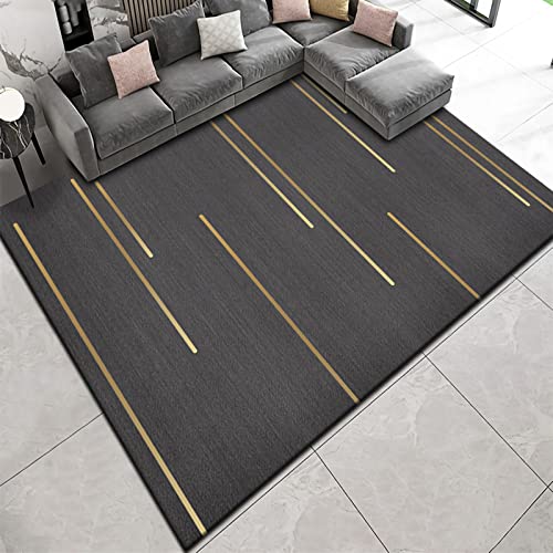 Deko Schlafzimmer Teenager Schwarz Gelb Minimal Geometrische Linie Design Spiele Teppich Zimmer 140x200cm Deko Schlafzimmer Teenager Schwarz Gelb Minimal Geometrische Linie Design Spiele Teppich Zimmer 140x200cm von Tzvpsu